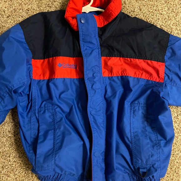 Columbia sportswear vintage jacket lightly used .. boys 10/12 - Picture 3 of 6